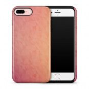 Tough mobilskal till Apple iPhone 7 Plus - Prismor - Rosa/Orange