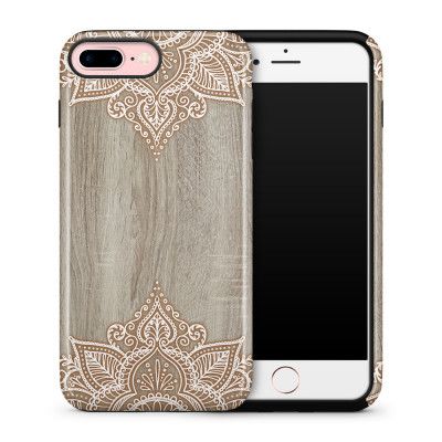 Tough mobilskal till Apple iPhone 7 Plus - Trä - Mandala