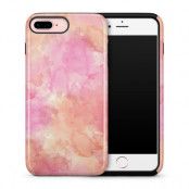 Tough mobilskal till Apple iPhone 7 Plus - Vattenfärg - Rosa
