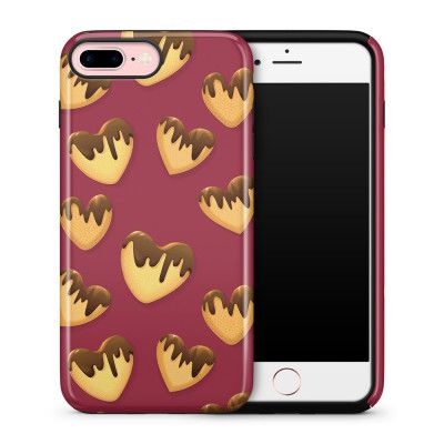 Tough skal till iPhone 7 Plus & iPhone 8 Plus - Chokladhjärtan