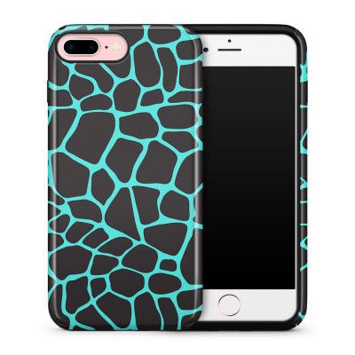 Tough skal till iPhone 7 Plus & iPhone 8 Plus - Gepard - Neonblå