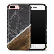 Tough mobilskal till Apple iPhone 7/8 Plus - Marble Wood