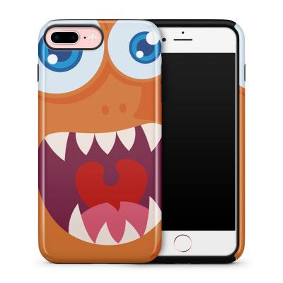 Tough skal till iPhone 7 Plus & iPhone 8 Plus - Orange monster