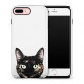 Tough mobilskal till Apple iPhone 7/8 Plus - Peeking Cat