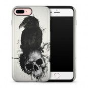 Tough mobilskal till Apple iPhone 7/8 Plus - Raven and Skull