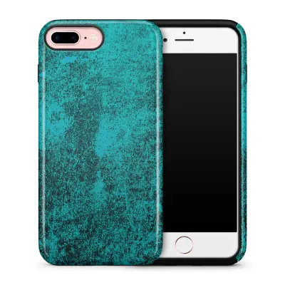 Tough skal till iPhone 7 Plus & iPhone 8 Plus - Rost - Turkos