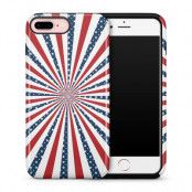 Tough mobilskal till iPhone 7 Plus & iPhone 8 Plus - USA Stripes