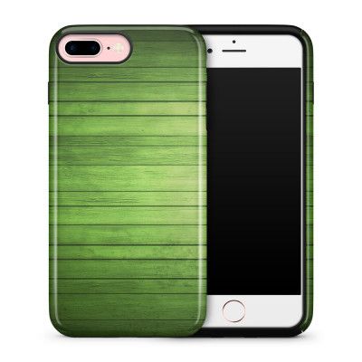 Tough mobilskal till iPhone 7 Plus & iPhone 8 Plus - Wood - Grön
