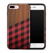 Tough mobilskal till Apple iPhone 7/8 Plus - Wooden Lumberjack B