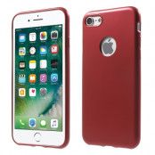 Tunt Flexicase Mobilskal till iPhone 7 Plus - Röd