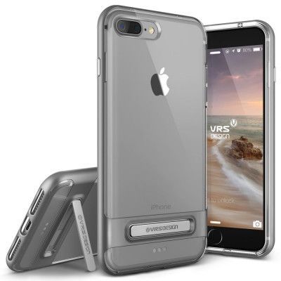 Verus Crystal Bumper Skal till Apple iPhone 7 Plus - Grå