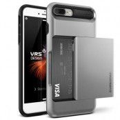 Verus Damda Glide Card Slot Skal till Apple iPhone 7 Plus - Silver