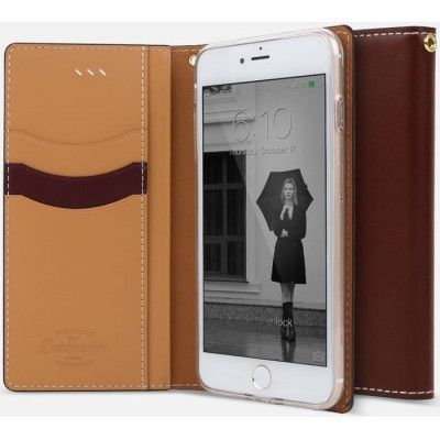 Wetherby Classic Basic Wallet (iPhone 8/7 Plus) - Mörkbrun