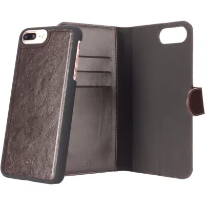 Xqisit Eman Wallet (iPhone 8/7 Plus) - Brun