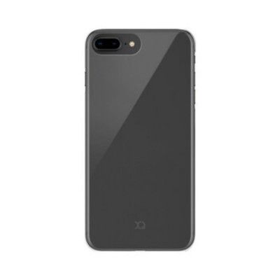 XQISIT iPlate Glossy Skal iPhone 7/8 Plus - Clear