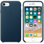 Apple iPhone 7 / 8 / SE 2 Läderskal Original - Kosmosblå