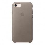 Apple Läderskal för iPhone 7/8 - Mullvadsgrå