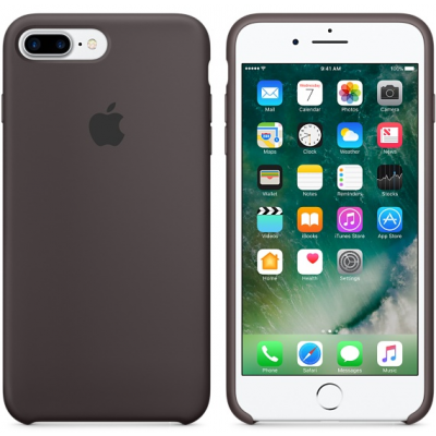 Apple Silikonskal (iPhone 7 Plus) - Kakao