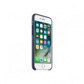 Apple skal i läder för iPhone 7/8 - midnattsblå