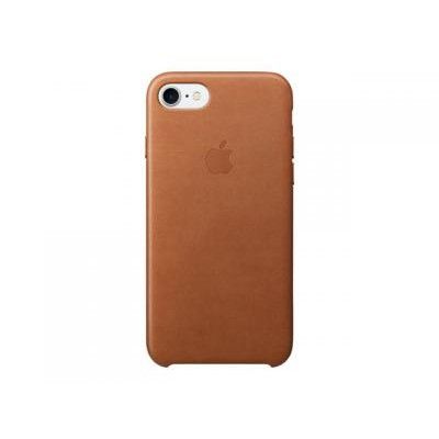 Apple skal i läder för iPhone 7/8 - sadelbrun