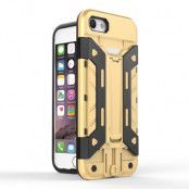 Armor Mobilskal med kortplats iPhone 7 - Guld