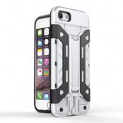 Armor Mobilskal med kortplats iPhone 7 - Silver