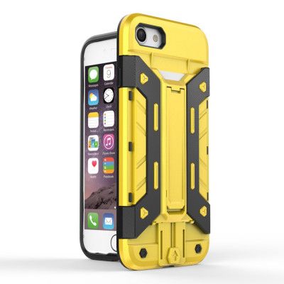 Armor Mobilskal med kortplats iPhone 8/7 - Gul