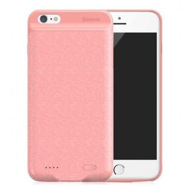 Baseus Backpack Batteriskal 5000mAh för iPhone 7/8 - Rosa