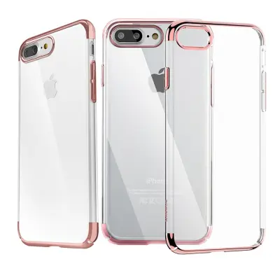 Baseus Glitter Mobilskal till iPhone 7 Plus - Rose Gold