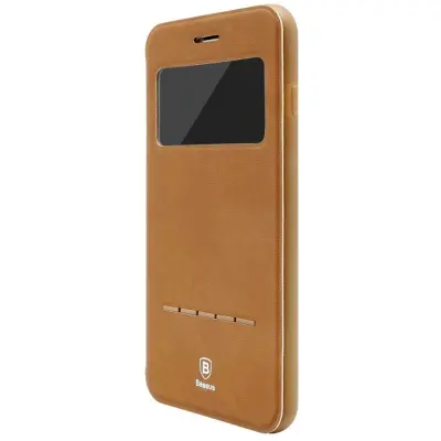 Baseus Simple Sliding (iPhone 8/7) - Brun