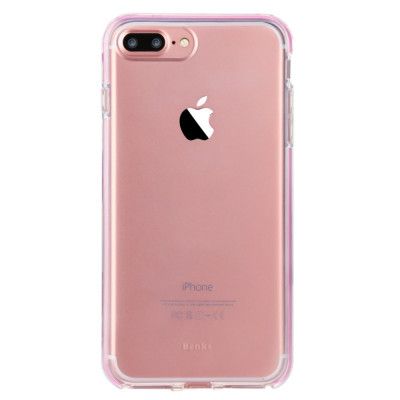 Benks Flash Case till iPhone 7 Plus - Rosa/Transparent