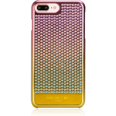 Bling My Thing - Brilliant Vogue (iPhone 8/7 Plus) - Rosa/gul