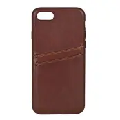 Buffalo iPhone 7/8/SE (2020/2022) Skal Korthållare - Brun