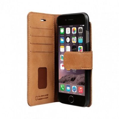 Bugatti Zurigo Booklet (iPhone 8/7) - Brun