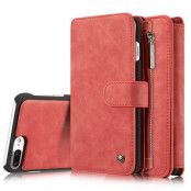 Caseme Plånboksfodral till iPhone 7 Plus - Röd