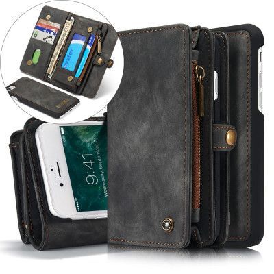 Caseme Plånboksfodral till iPhone 7 - Svart