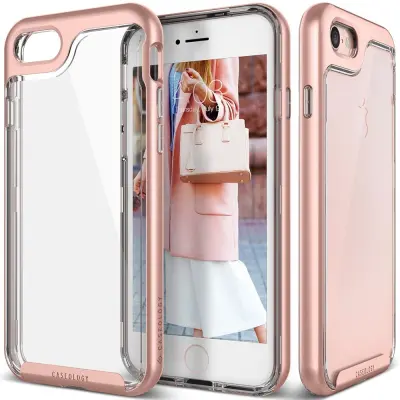 Caseology Skyfall Skal till Apple iPhone 7 - Rose Gold