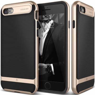 Caseology Wavelength Skal till Apple iPhone 7 - SvartGold