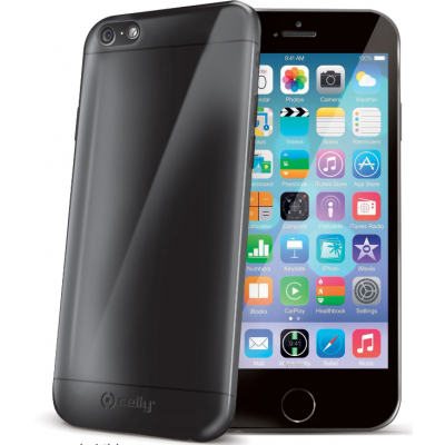 Celly Gelskin Cover (iPhone SE2/8/7) - Svart
