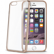 Celly Laser Cover (iPhone 8/7) - Guld
