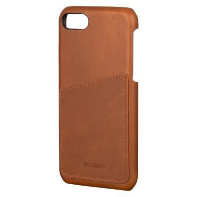 Champion Classic Läderskal för iPhone 7/8 - Brun