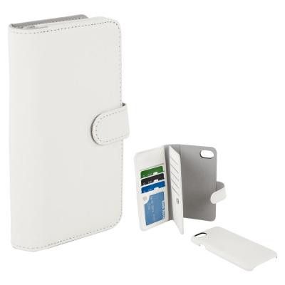 Champion Dubbel Wallet Vit iPhone 7/8