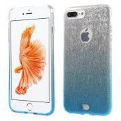 Combo glitter skal till iPhone 7 Plus - Blå