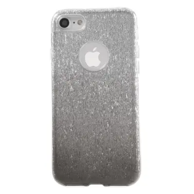Combo glitter skal till iPhone 7 - Grå