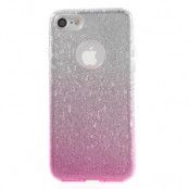 Combo glitter skal till iPhone 7 - Rosa