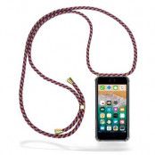 Boom iPhone 7/8/SE 2020/SE 2022 skal med mobilhalsband- Red Camo Cord
