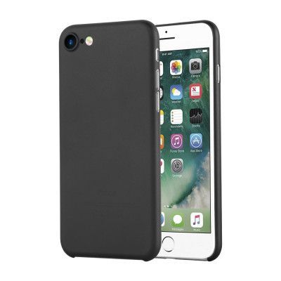 CoveredGear Zero skal till iPhone 7 - Svart (Svart)