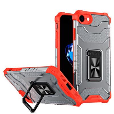 Crystal Ring Kickstand Skal iPhone 7/8/SE