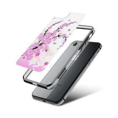 Fashion mobilskal till Apple iPhone 7 - Blommor Sommar