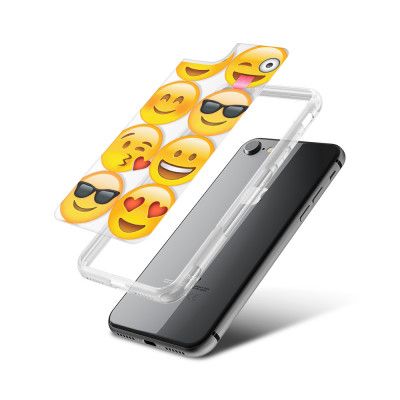 Fashion mobilskal till Apple iPhone 7 - Emojis